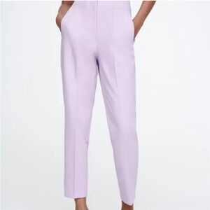 Zara high waisted pants in Lavender